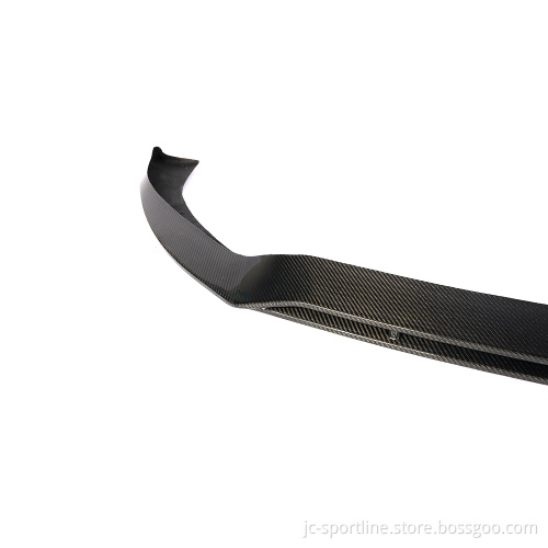 Carbon Fiber Front Bumper Lip Splitter Chin for Mercedes-Benz CLS CLS400 CLS53 AMG 2018-2019
